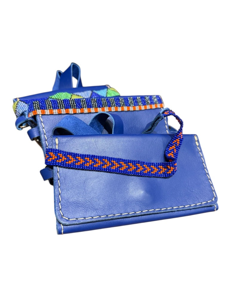 Blue Olwethu Bag with Assorted Strap