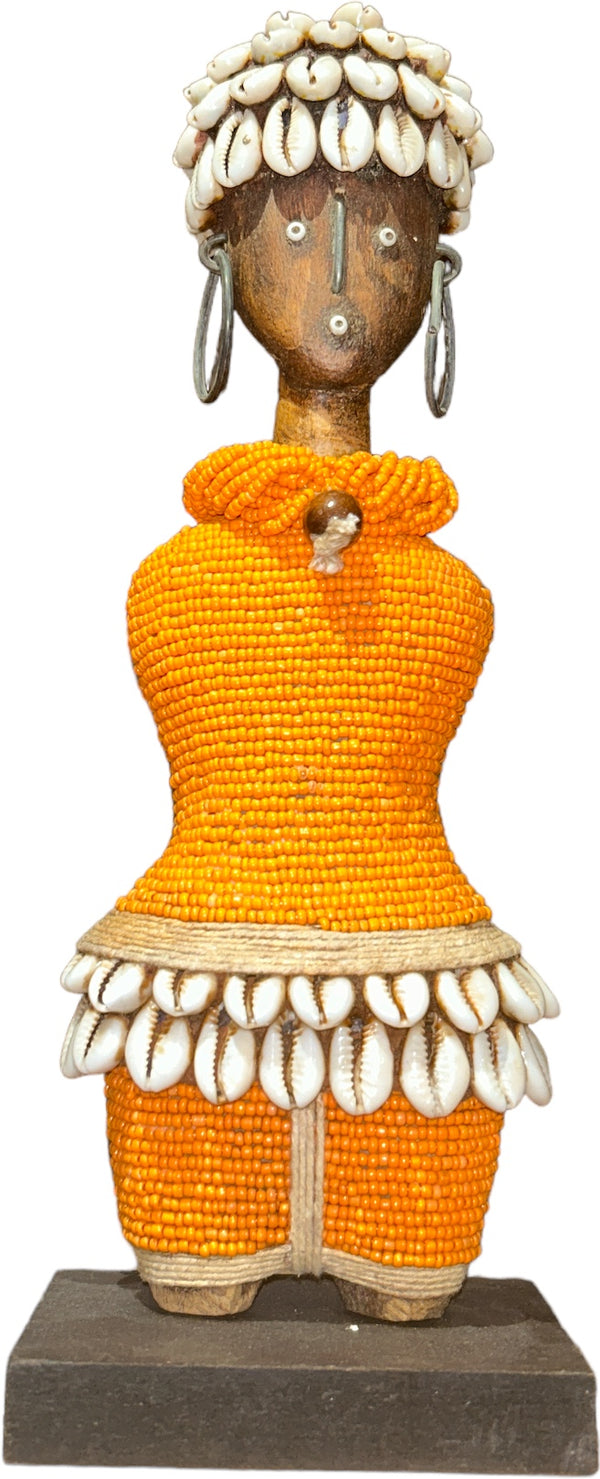 10" Namji Doll with Cowrie Shell Crown