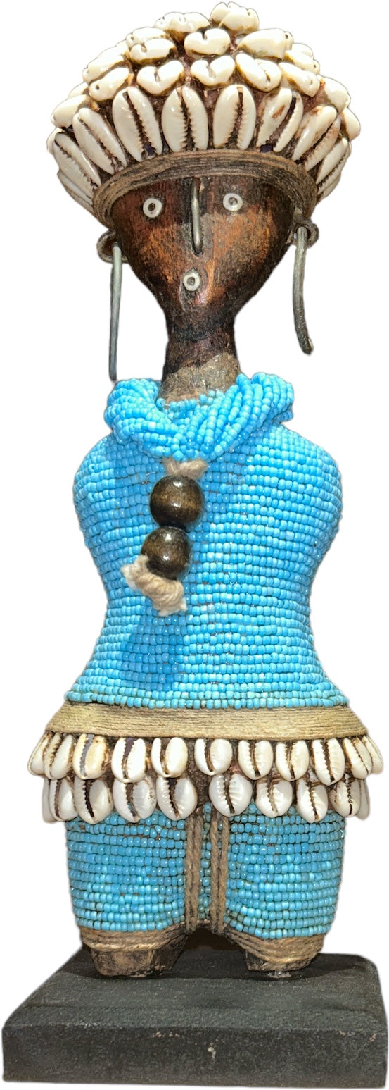 10" Namji Doll with Cowrie Shell Crown