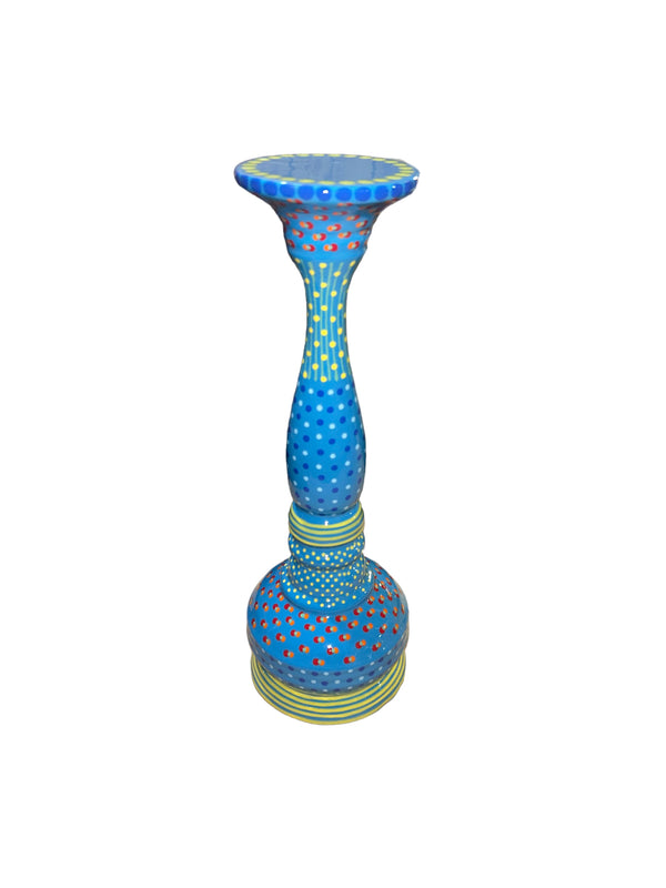 Tall Baroque Candle Holder