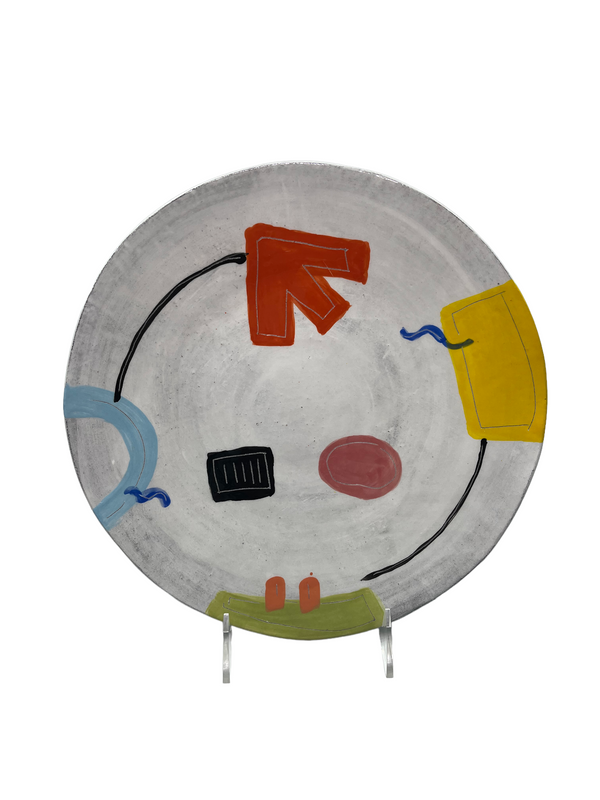 Clementina Van der Walt One-off Fusion Dinner Plate