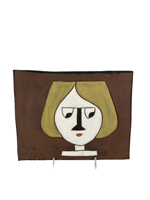 8.5" Clementina Van Der Walt Face Tile