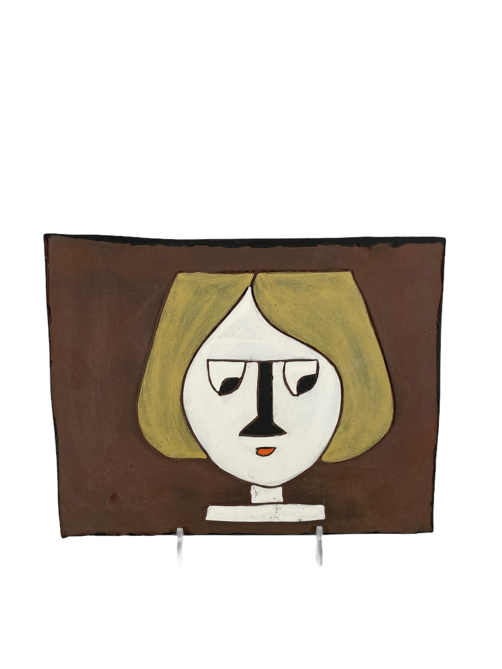 8.5" Clementina Van Der Walt Face Tile