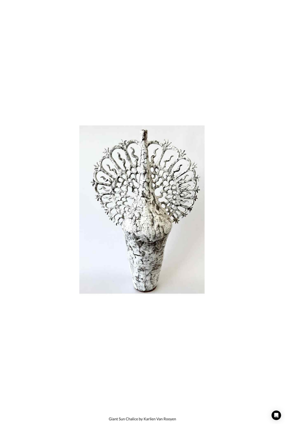 Giant Sun Chalice, Karlien Van Rooyen