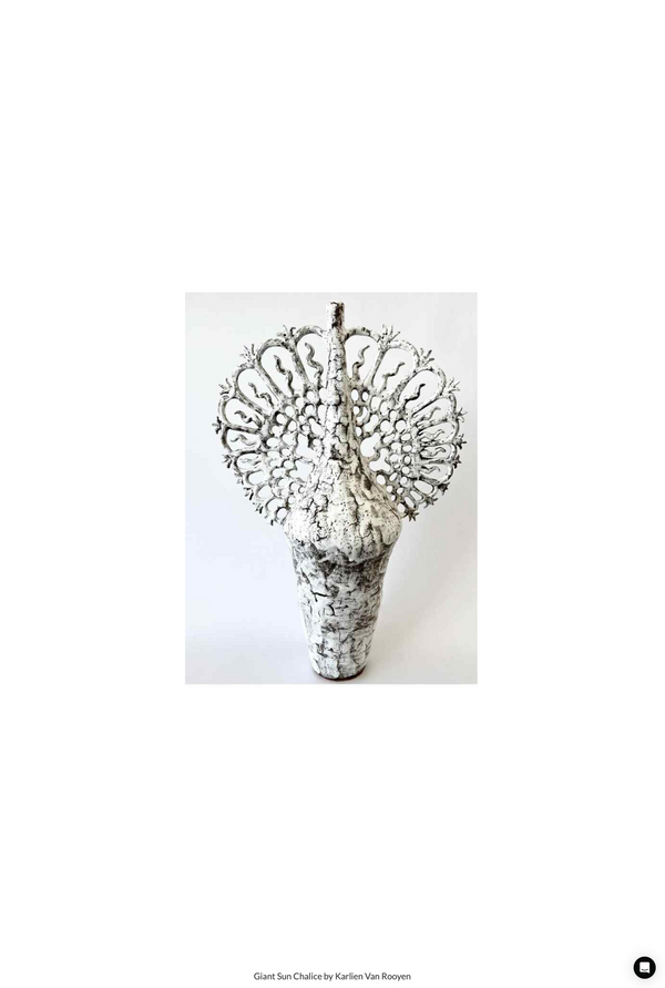 Giant Sun Chalice, Karlien Van Rooyen