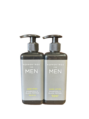 Men's Charcoal and Black Pepper Hand Lotion