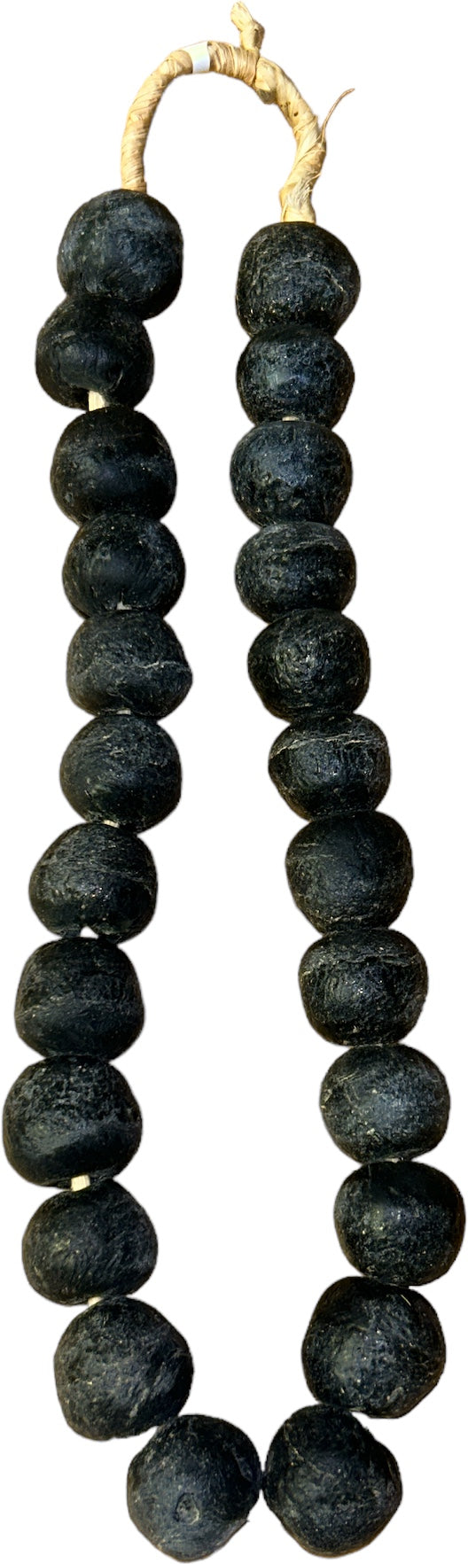 Ghanaian Large Powdered Glass Bead Necklace