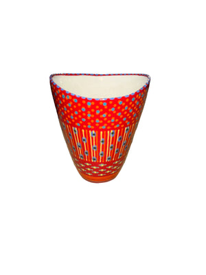 Scoop Vase 7"