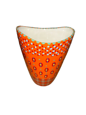 Scoop Vase 7"