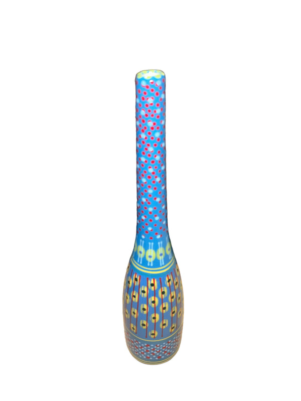 Tall Bottle Vase 17.5"