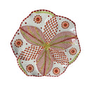 White Tulip Dinner Plate 11.5"