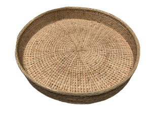 23.75”  Woven Basket Tray