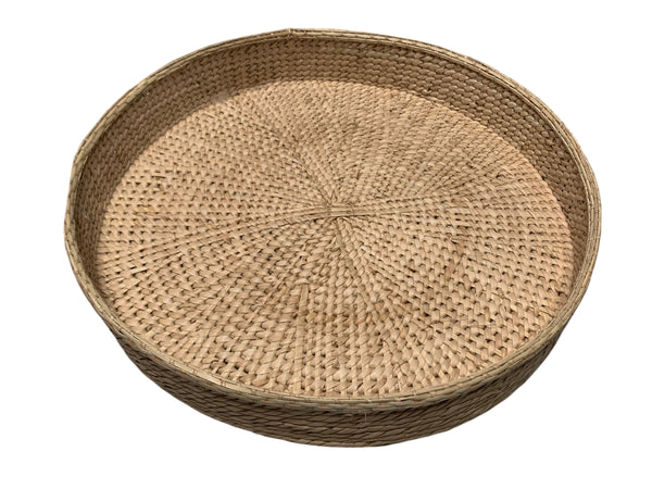 23.75”  Woven Basket Tray