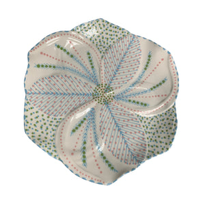 White Tulip Dinner Plate 11.5"