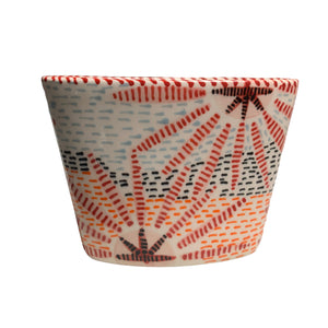 Potterstitch Mini Flat Vase 3"