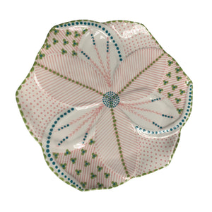 White Tulip Dinner Plate 11.5"