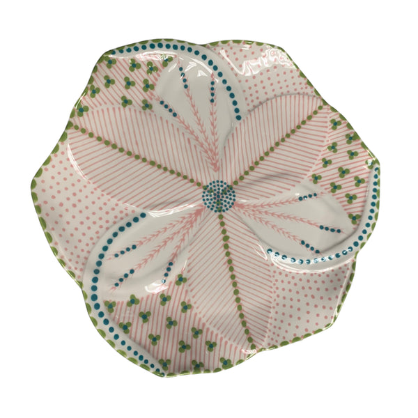 White Tulip Dinner Plate 11.5"