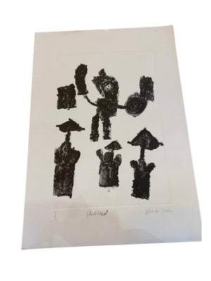 Untitled (People with Umbrellas)