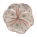 White Tulip Dinner Plate 11.5"