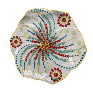 White Tulip Dinner Plate 11.5"