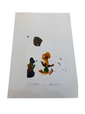 Untitled (Paint Blob People)
