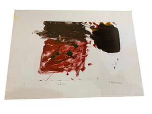 Untitled (Red & Brown Square)