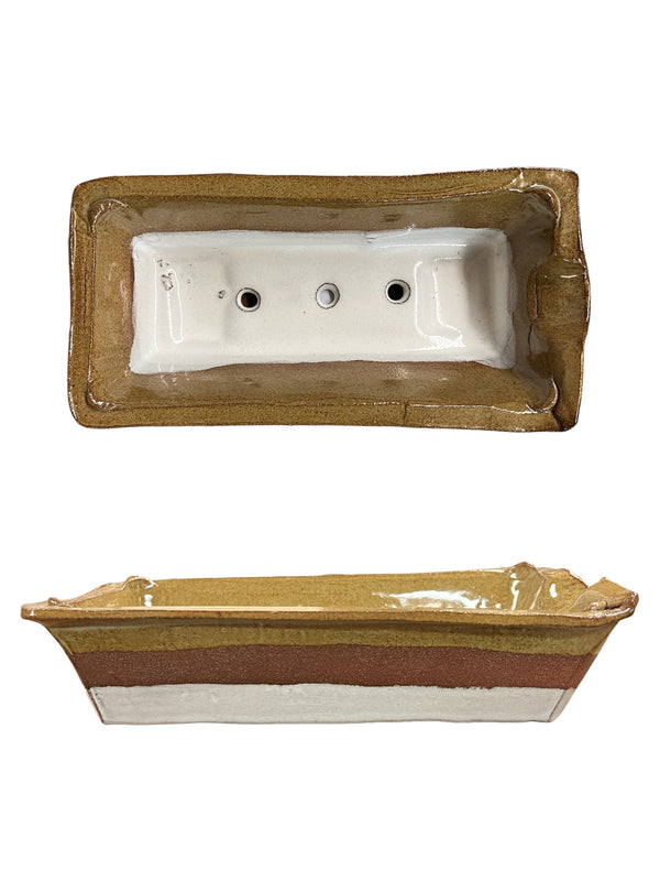Tricolor Rectangle Planter