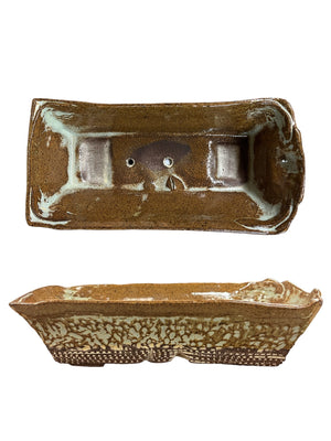Textured Earthy Rectangle Planter