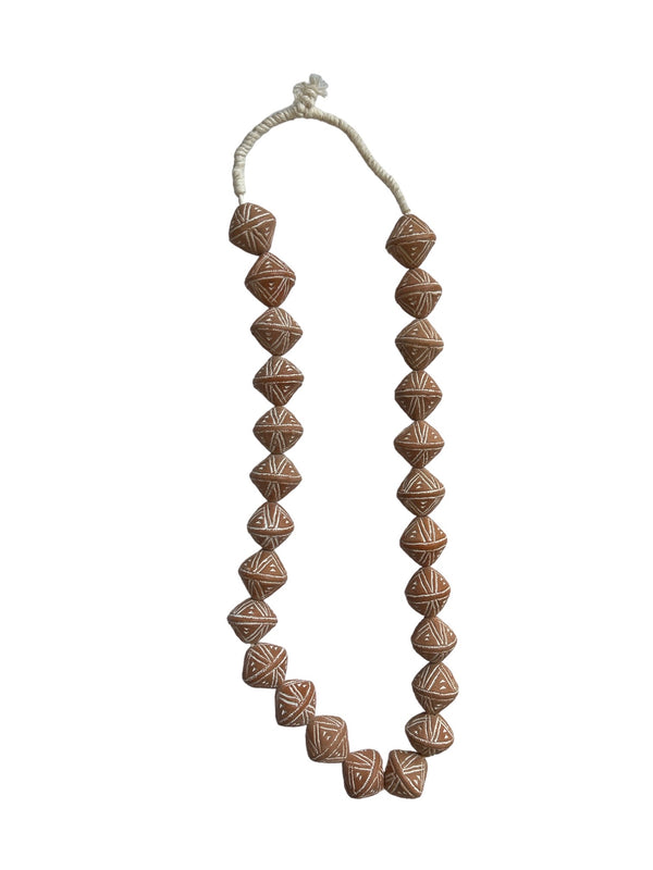 Dogon Clay Bead Necklace