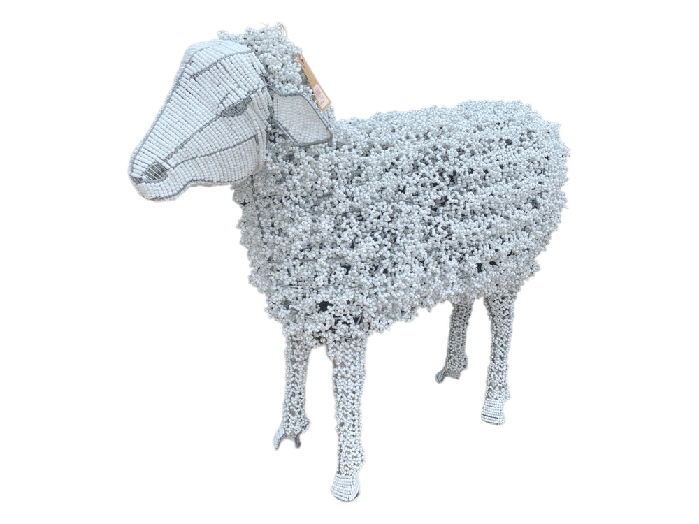 Fluffy African Beaded Sheep