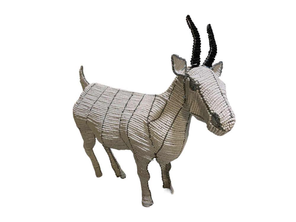 16" African Beaded Goat