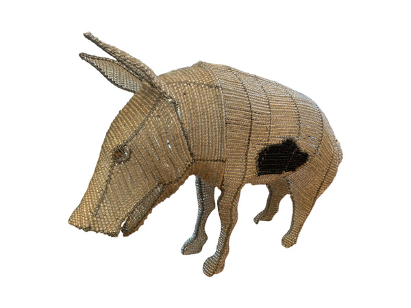Small African Beaded Pig