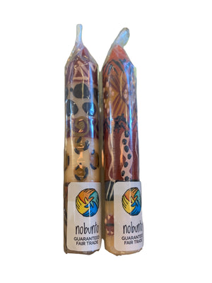 Pair of Short Taper Candles