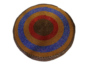 Beaded Leather Placemats