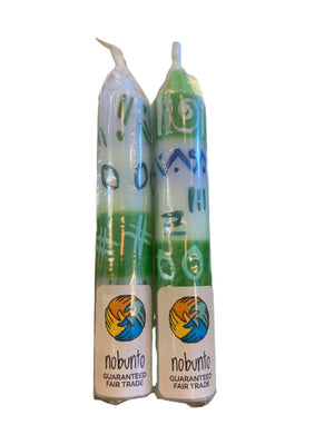 Pair of Short Taper Candles