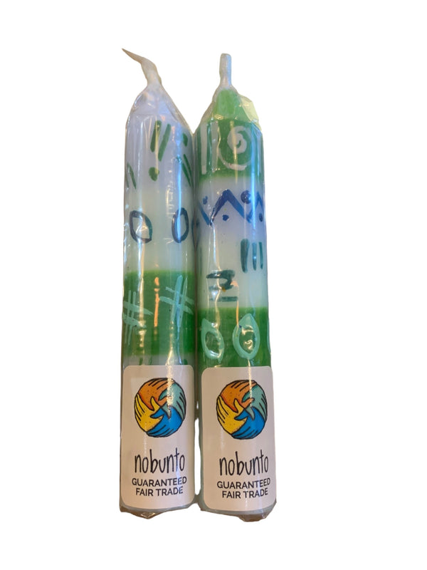 Pair of Short Taper Candles