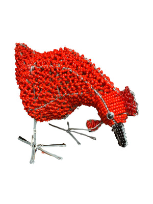 African Beaded Hen
