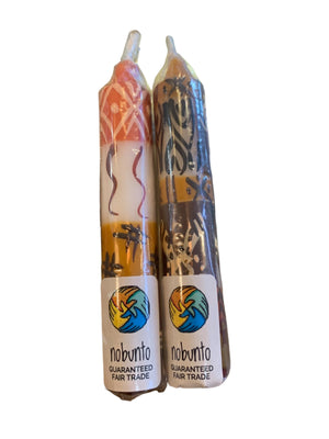 Pair of Short Taper Candles
