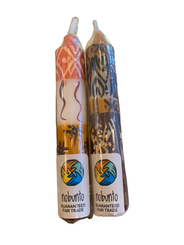 Pair of Short Taper Candles