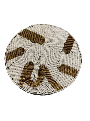 Abstract Beaded Placemats