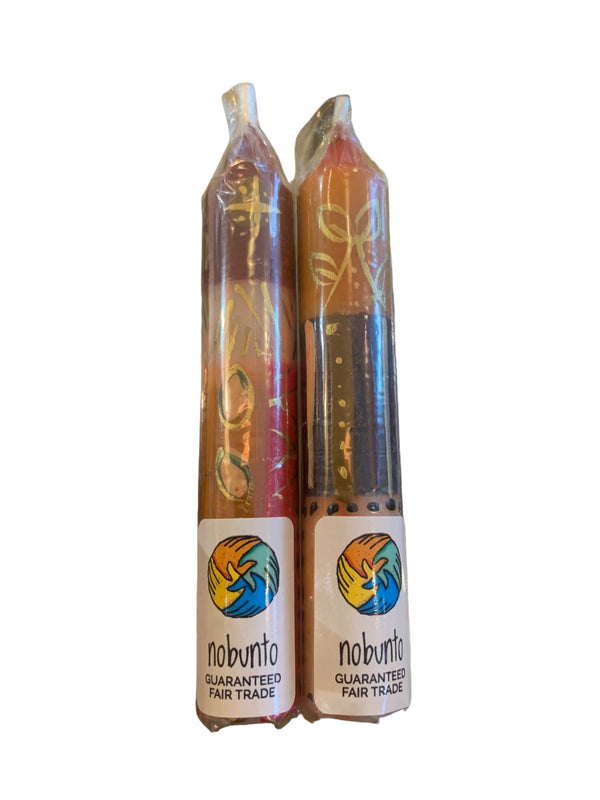 Pair of Short Taper Candles