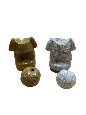 Assorted Large Peeble Figurine with Loose Head