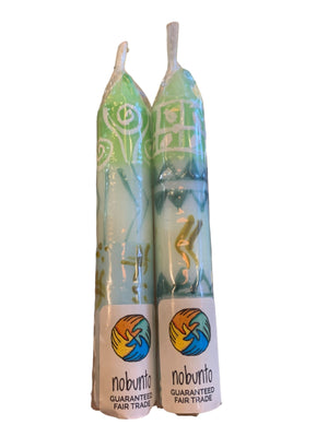 Pair of Short Taper Candles