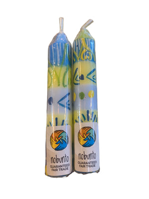 Pair of Short Taper Candles