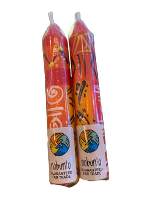 Pair of Short Taper Candles