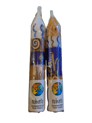 Pair of Short Taper Candles
