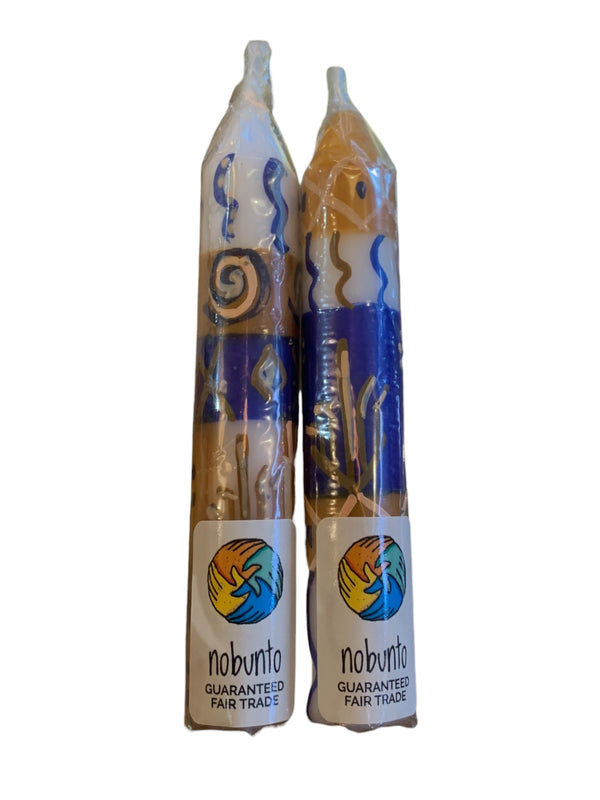 Pair of Short Taper Candles