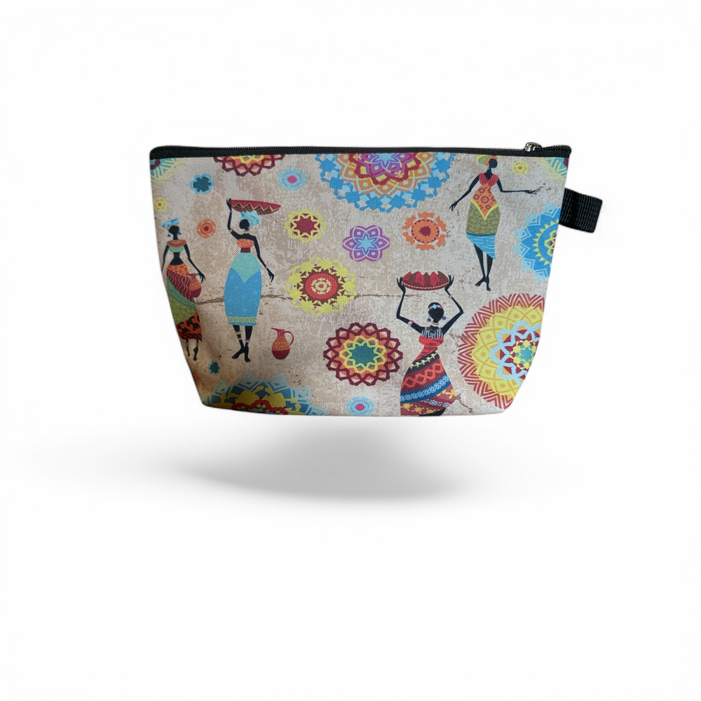 Assorted African Themed Cosmetic Bags