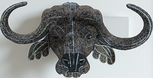 Beaded Trophy Head