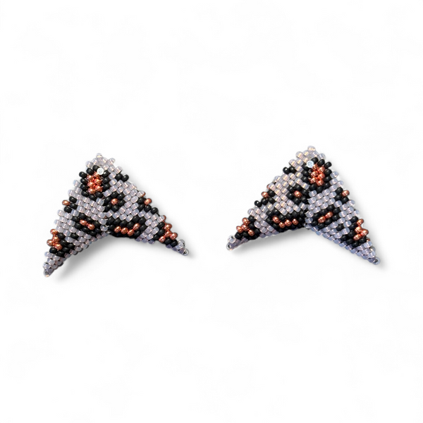 Grace Jones Animal Print Earings